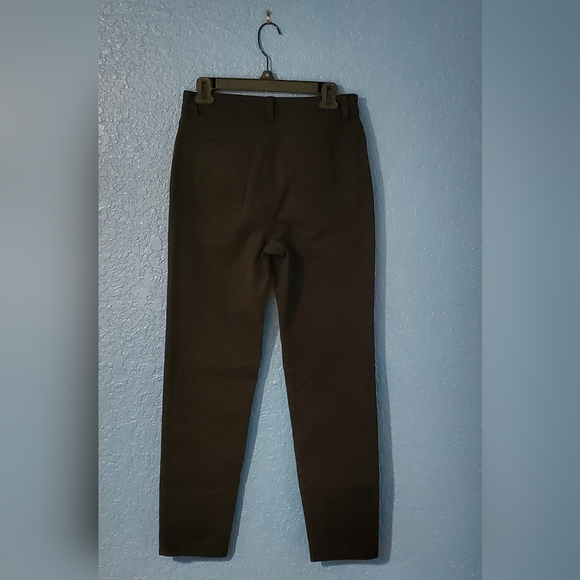 Eileen Fisher Black Denim Jeans Slim RN#78121 Organic Cotton NWT XS or XXS - Picture 3 of 16